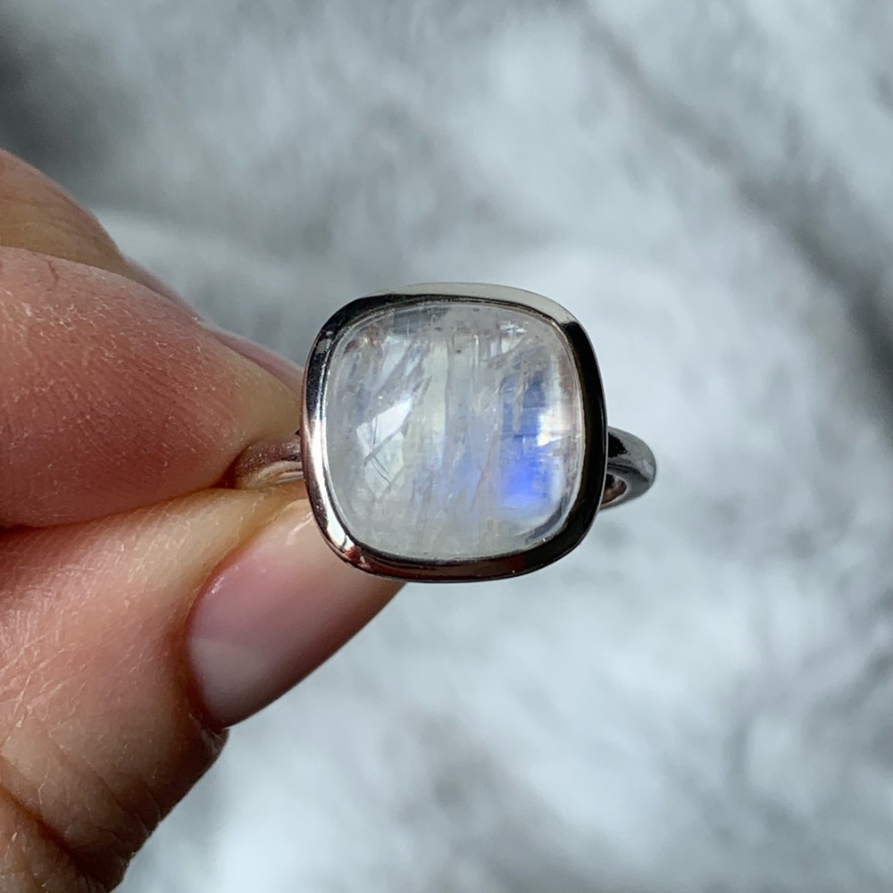 Natural Moonstone Ring